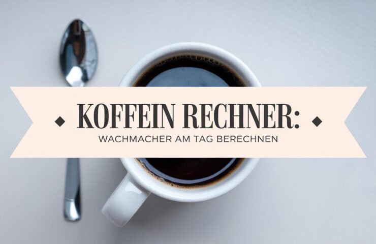Koffein Rechner: Wachmacher am Tag berechnen