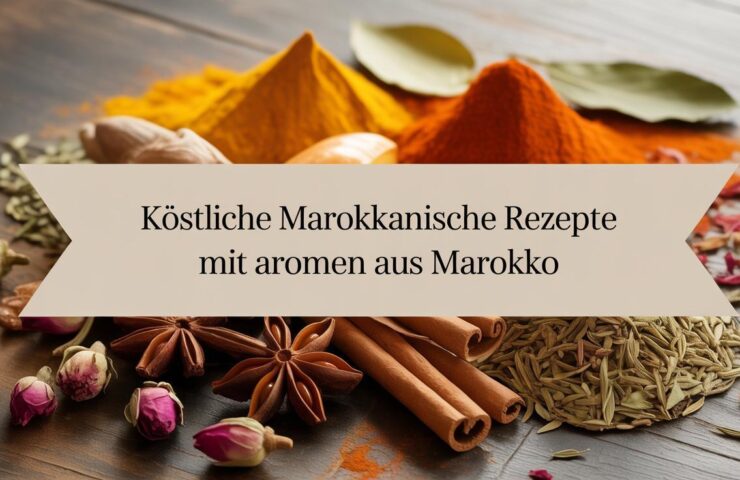 Köstliche marokkanische Rezepte mit Aromen aus Marokko