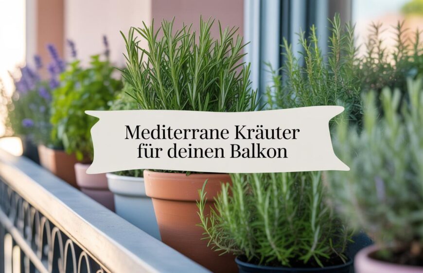 Mediterrane Kräuter für deinen Balkon
