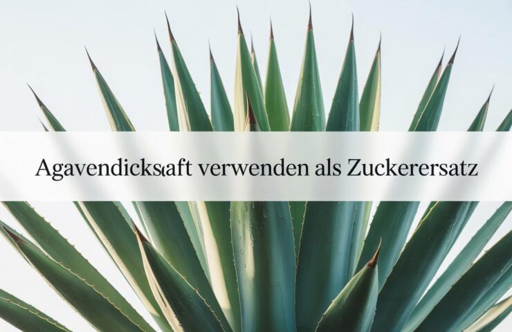 Agavendicksaft verwenden als Zuckerersatz
