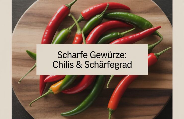 Scharfe Gewürze: Chilis & Schärfegrad
