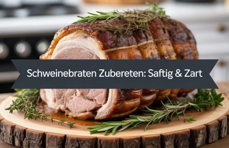 Schweinebraten zubereiten: Saftig & zart