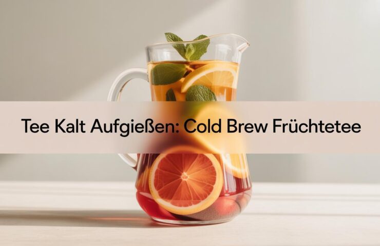Tee kalt aufgießen: Cold Brew Früchtetee