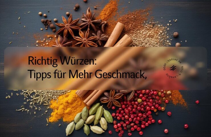 Richtig würzen: Tipps für mehr Geschmack