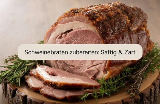 Schweinebraten zubereiten: Saftig & zart