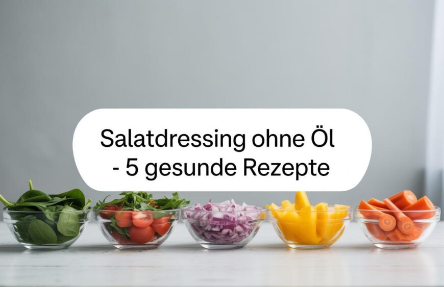Salatdressing ohne Öl – 5 gesunde Rezepte