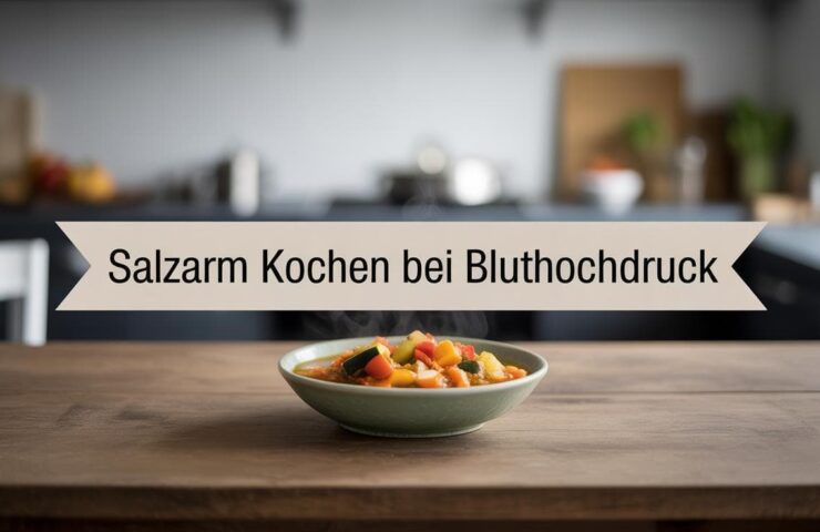 Salzarm kochen bei Bluthochdruck