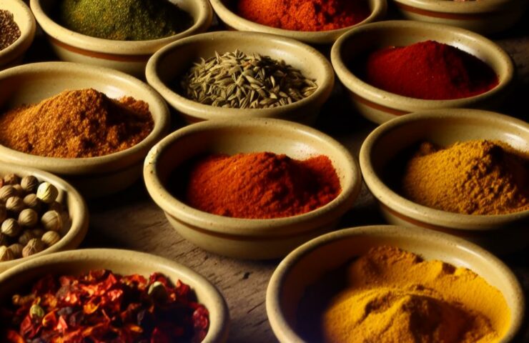 Indische Gewürze, stock foto style