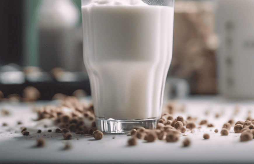 vegane milch für milchschaum