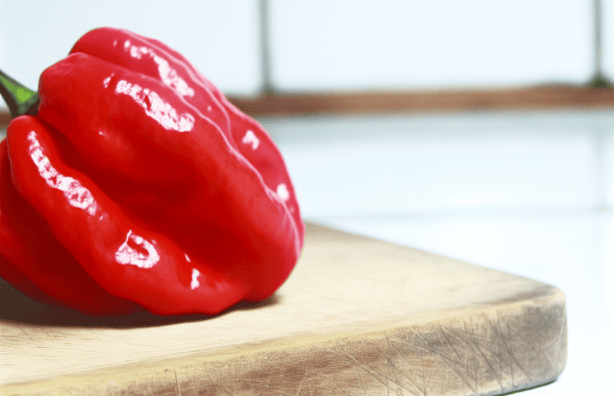 Red savina habanero chili