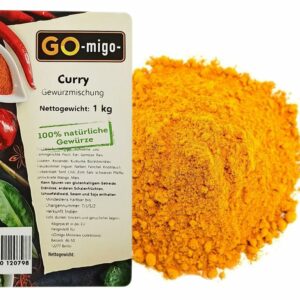 Go Migo 1kg Mildes Indisches Currypulver