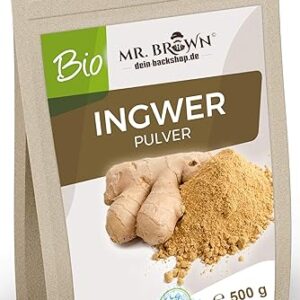 Mr. Brown 500g BIO Ingwerpulver, fruchtig-scharf