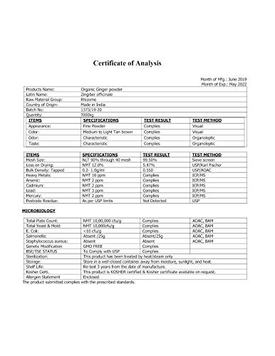 Mr. Brown 500g BIO Ingwerpulver, fruchtig-scharf