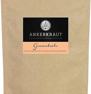 Ankerkraut Gemüsebrühe, 180g, 100% Natürlich, Zuckerfrei