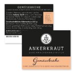 Ankerkraut Gemüsebrühe, 180g, 100% Natürlich, Zuckerfrei