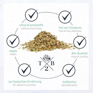Basischer Bio-Kräutertee mit Brennnessel, 100g – Tea2Be