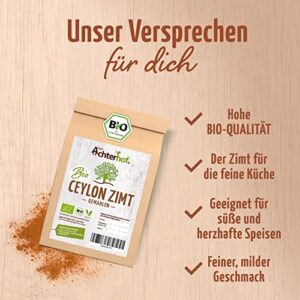 Bio Ceylon Zimt Pulver, Premium Qualität (250g)
