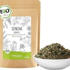 BIO Grüner Sencha Tee, 1000g, lose, bioKontor