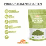 BIO Grüntee Pulver 100g, Japanischer Matcha, NaturaleBio