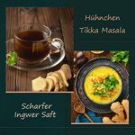 OmVeda BIO Ingwerstücke für Tee, Smoothie, Küche | 200g