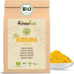 Bio Kurkuma Pulver 500g für verschiedene Zubereitungen
