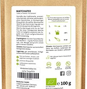 BIO Matcha Pulver 100g – 100% natürlich
