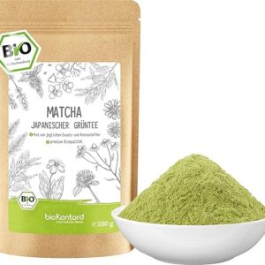 BIO Matcha Pulver 100g - 100% natürlich