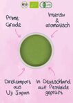 Bio Matcha-Pulver Shinto Saphir - Direktimport Japan 30g