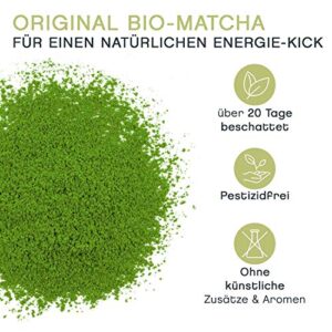 BIO Matcha Tee Pulver – Premium-Qualität – 100g