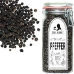 Edel Kraut BIO Schwarzer Pfeffer 750g in Premium Glas