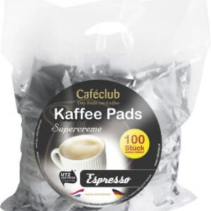 Caféclub Espresso Kaffeepads 100x7g