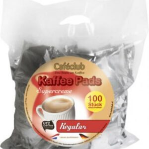 Cafeclub Regular Kaffee Pads 100x7g