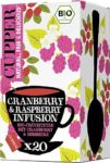 Cupper Bio Früchtetee, Blaubeere-Himbeere, 20 Beutel