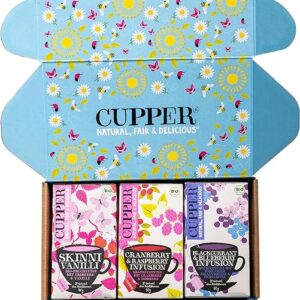 Cupper Bio Früchtetee Geschenkset, 3er Pack