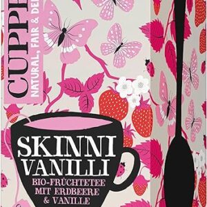 Cupper Bio Früchtetee 'Skinni Vanilli', 20 Teebeutel
