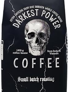 Darkest Power Kaffeebohnen | Stark, Wenig Säure, 1000g