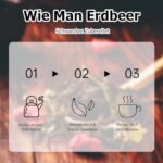 HANFANGLING Erdbeer Schwarztee, Naturreiner Loser Tee
