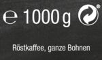 Jacobs Barista Espresso Kaffeebohnen, 1 kg