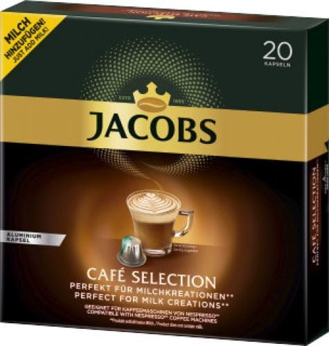 Jacobs Cafe Auswahl 20 Kapseln