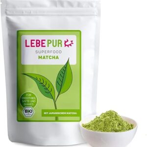Lebepur BIO Matcha-Pulver Japan 100g - Premium-Qualität