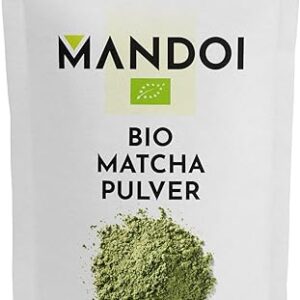 Mandoi BIO Matcha Pulver, 100g für Smoothies