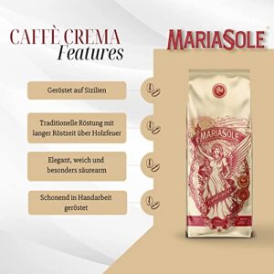 MariaSole Caffè Crema 1kg – Traditionelle sizilianische Röstung