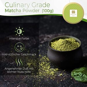 Matcha Pulver für Latte, Eis, Tee – 100% natürlich