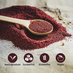 MeerBach & Rose Sumach Gewürz 100g, türkisch, natürlich, handabgefüllt