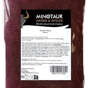 MINOTAUR Gewürze | Sumach, 2 x 500g (1Kg)