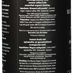 Mount Hagen Bio Cappuccino, 200g