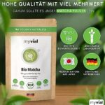 myvial® Bio Matcha Tee Pulver Premium 100g
