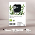 Natural Elements Bio Matcha Pulver - 100g Premium Grünteepulver