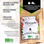 ORIGEENS BIO Arabica Kaffeebohnen 1kg, Kolumbien Fernando