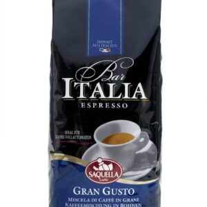Saquella Bar Italia Espresso, Ganze Bohnen 1kg